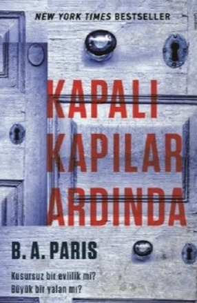 B.A Paris «Kapalı Kapılar Ardında»  pdf indir 
